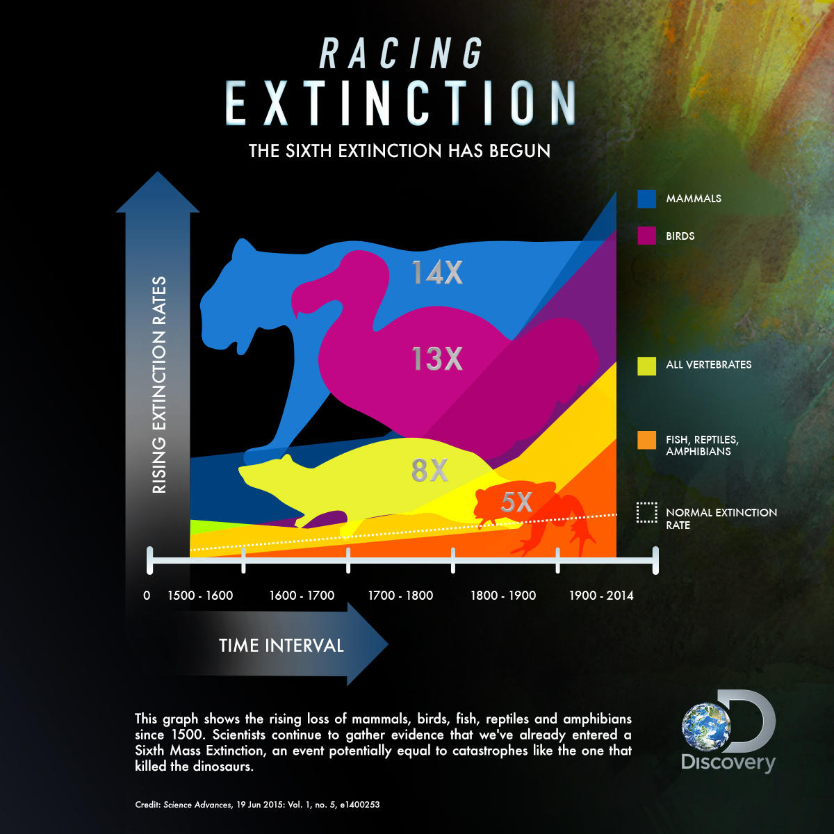 Climate Change by the Numbers 70 of Species Face Extinction