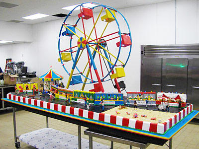 Ferris Wheel Cake