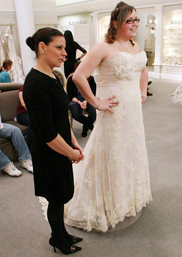 The Broad-shouldered Bride: Jennifer J.