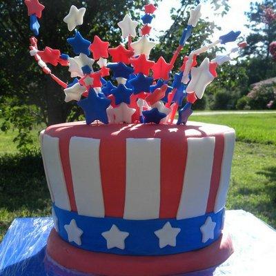 We asked TLC.com fans how they like to celebrate the Fourth of July and they sent in these great patriotic pics! Take a look at Hillary Brooks' Fourth of July cake!