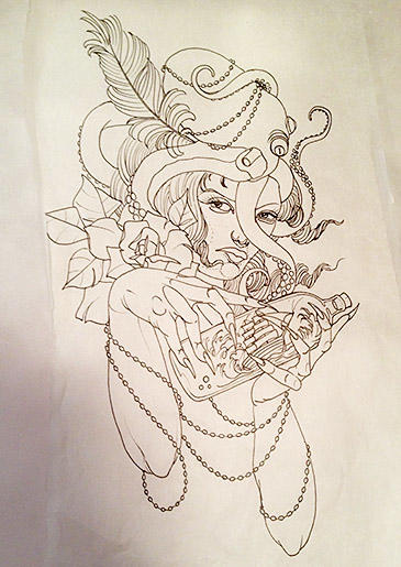 Sketch from Jeremy Swan