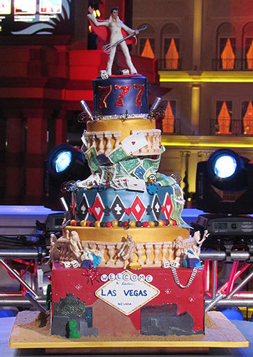 Ashley's pyro-heavy, detailed Vegas cake wowed the crowed and earned her the title of Next Great Baker!