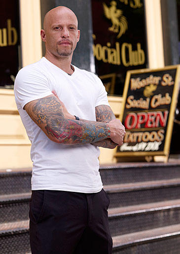 Ami James, shop owner