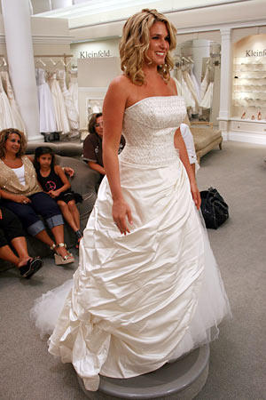 Lisa Valastro in her original wedding dress