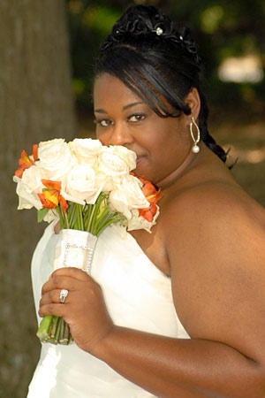Bride-to-be Latrina Olive.