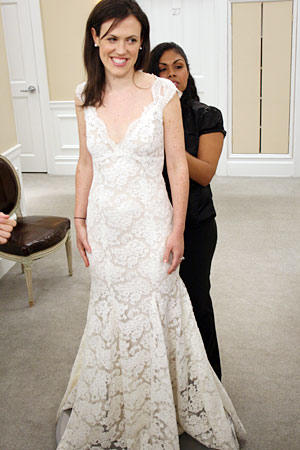 Laura Rothrock[/b[Price: $5000 Designer: Monique Lhuillier