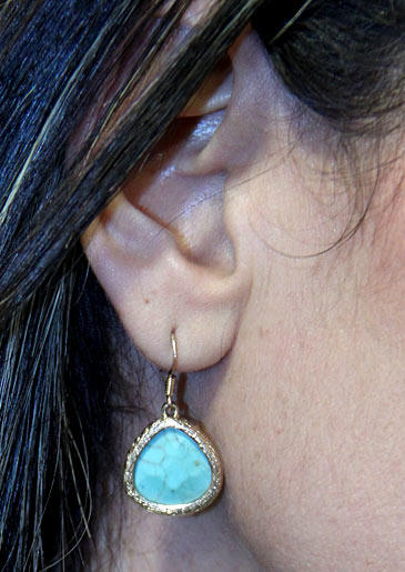 Earrings: