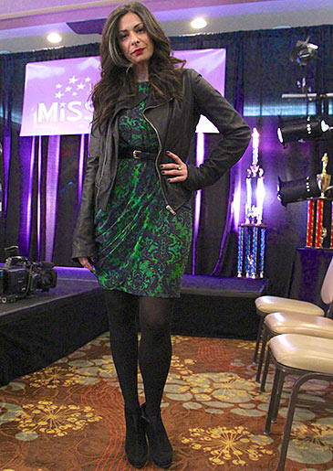 Blue/Green Dress by