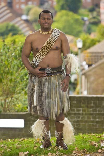 Prince Africa Zulu of Onkweni Royal House: Age 33; from South Africa; grew up in a traditional and conservative family; struggles with the liberal Brighton culture and with Prince Manvendra's sexuality.