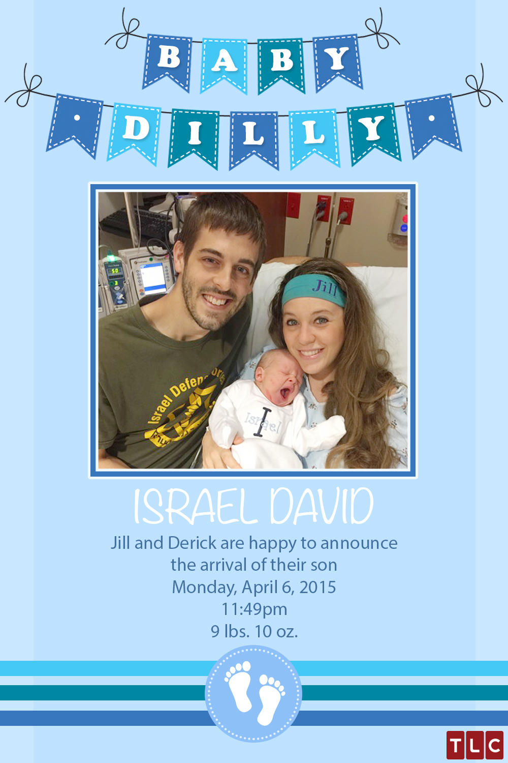 Jill and Derick Dillard Welcome Baby Dilly | 19 Kids and Counting ...