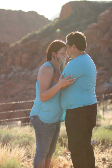 Mykelti Brown Engagement Photo