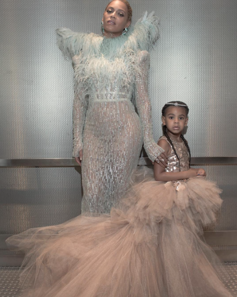 Beyonce and Blue Ivy