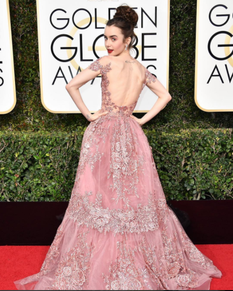 2017 Golden Globes Lily