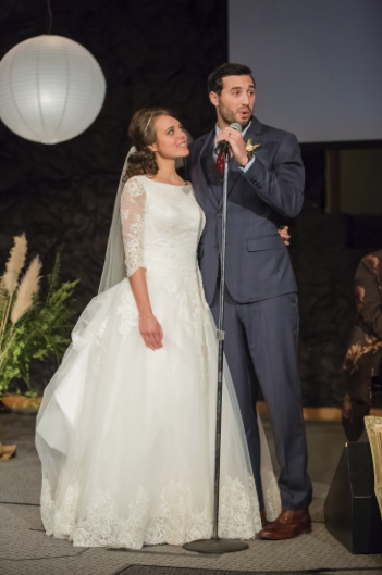 Jinger Duggar on her wedding day
