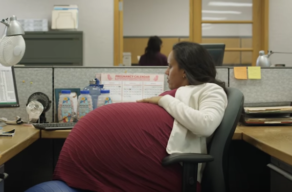 A Woman Is “260 Weeks Pregnant” In This Video Released By Organization 9680