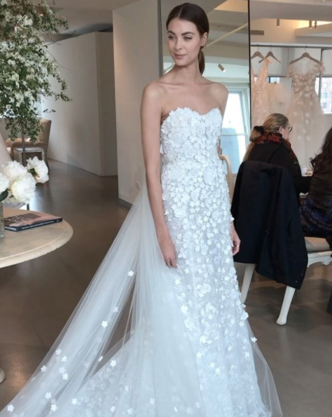 Floral Embroidered Tulle