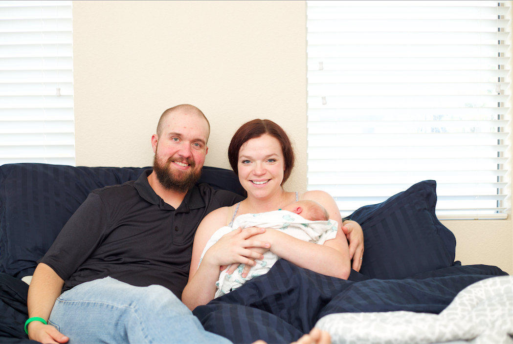 Maddie, Caleb, and Axel Brush