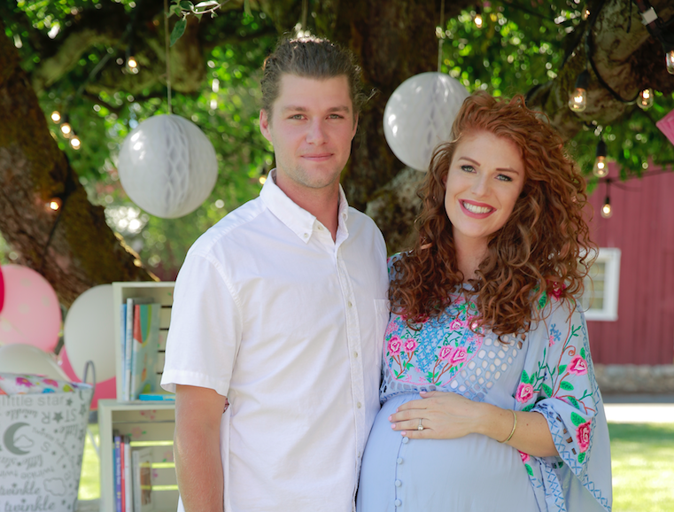 Jeremy and Audrey Roloff at their Baby Shower