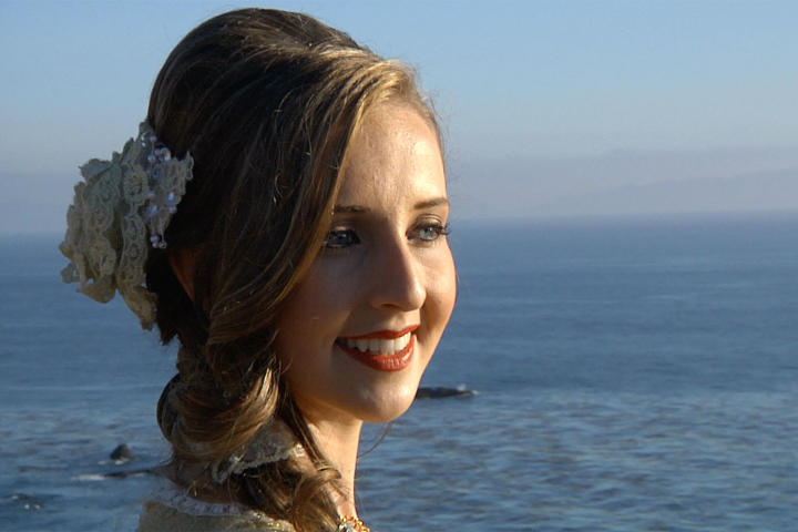The bride had two weddings: one in India and one in California.