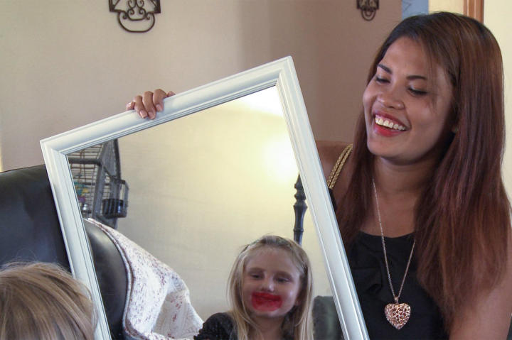 Daya and Cassidy play with makeup, and the results are hilarious.