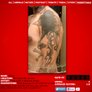 Having to get one cover up is bad enough, two even worse, but FOUR cover ups and still not having a great tattoo?! That's bad. I think the only cure for this guy will be laser tattoo removal.