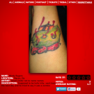 Supposed to be Hello Kitty? Then a zombie? I honestly don't see either in this tattoo!