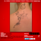 If you’re going to let someone who doesn't know what they're doing practice tattooing on you, you should expect it to come out like this! It looks more like a pen drawing then a tattoo. The only good thing about this tattoo is that it fell out enough to cover up!