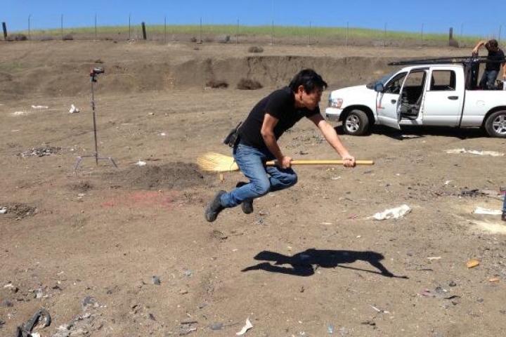 Testing Harry Potter myths. Broomstick: CONFIRMED. #iwish.