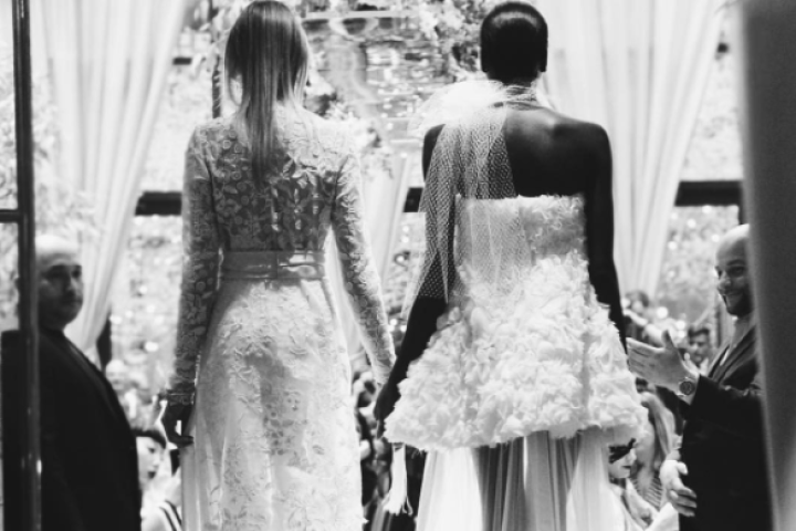 Here come the brides