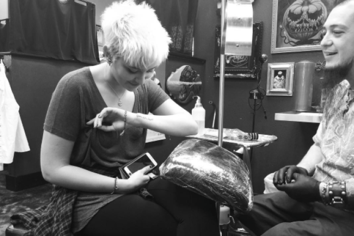 Paris Jackson got a tattoo to honor her late father, Michael Jackson