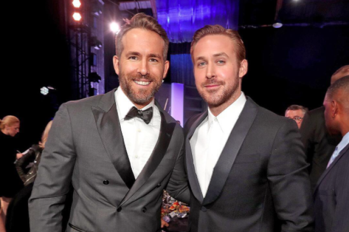 Ryan Gosling and Ryan Reynolds at the Critics Choice Awards