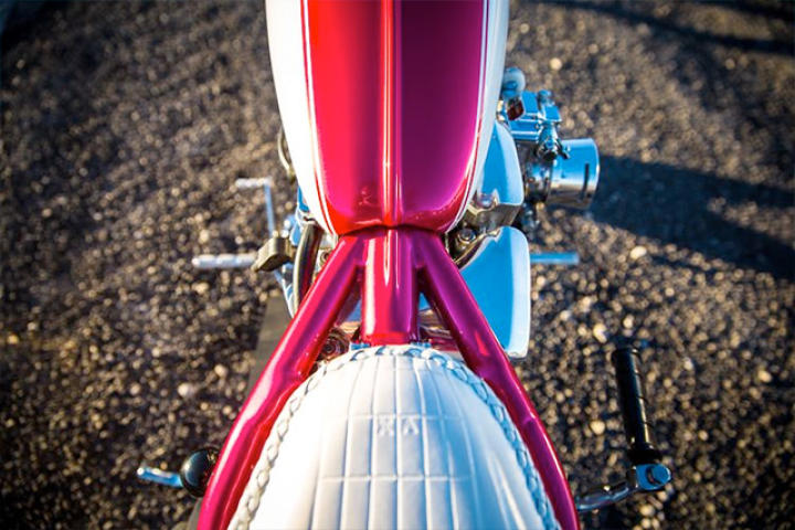 Team Fast N' Loud cruised the 1,300-plus miles from Dallas to Vegas on FRED for the American Chopper Live bike build-off.