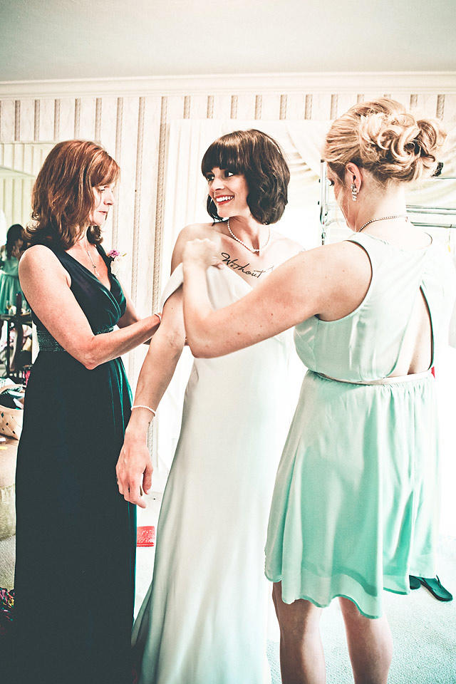 Ashley's wedding prep is almost done.