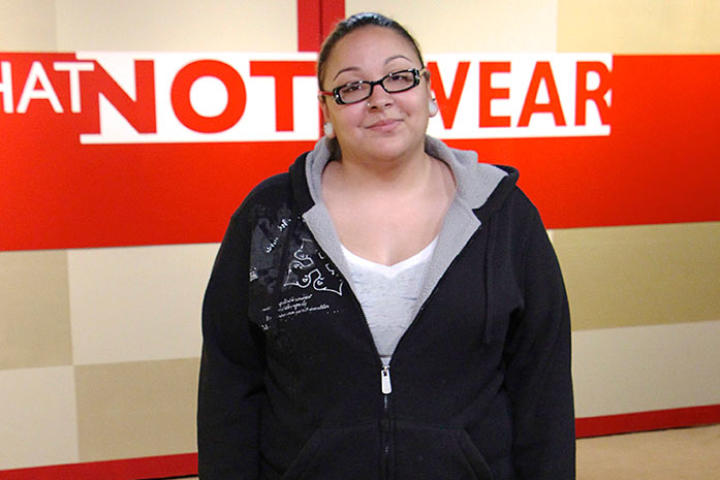 Carly is insecure about her weight and stuck in her frumpy teenage wardrobe.