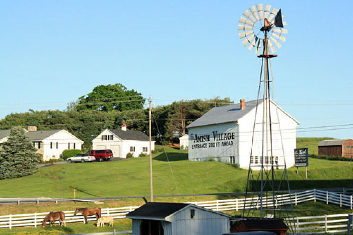 A scene from Amish country