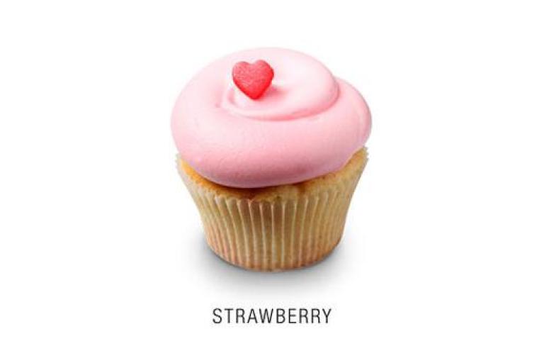 Strawberry
Classic madagascar bourbon vanilla cupcake baked with fresh strawberries and topped with a fresh strawberry frosting and a fondant heart.
More Cupcake Pictures