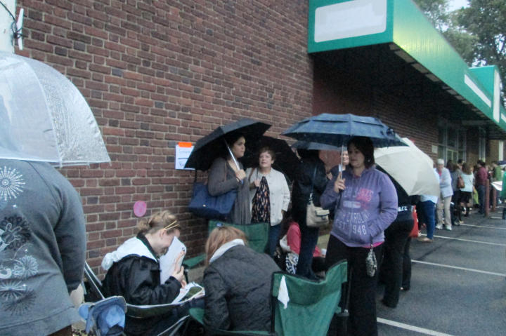 At Vows' annual Gown Rush sale, wedding dress prices are slashed to make way for new inventory -- and brides flock to the store from all over.