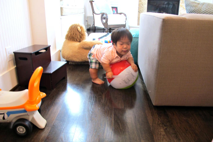 For Jen's birthday, the family gets ready to hit the beach. Will is gathering his favorite toys for the occasion.