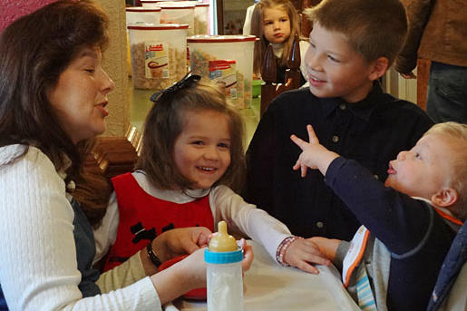 Kelly Jo, Ellie Bridget, Jackson, and Judson Bates.
