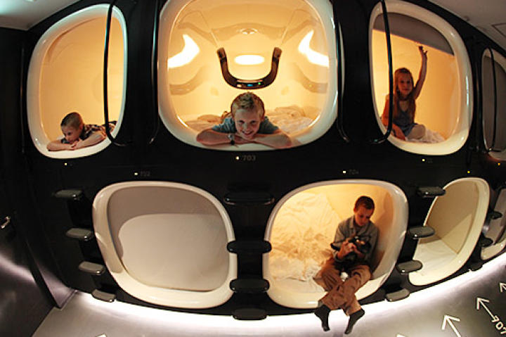 There are 25 pods per floor, just enough to accommodate every Duggar.