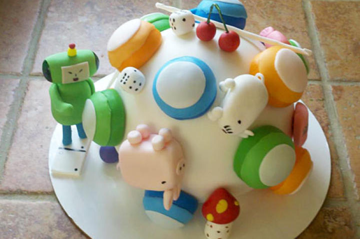The fondant work on here is beautiful! You are a true artist! Love this!! xoxo Katherine & Sophie