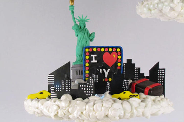 Detail from Nadine's American Dream Cake