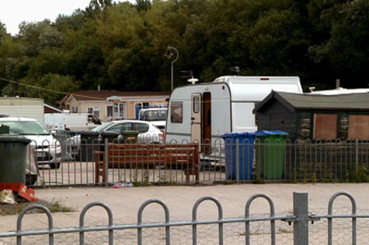 A camper is a traditional gypsy home.