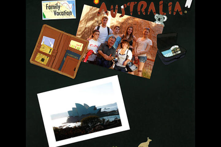 Going to Sydney, you've got to take a picture of the Opera House. It's like their Statue of Liberty.