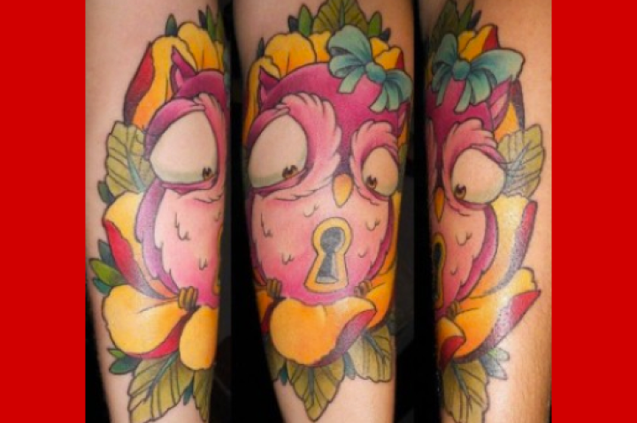 #10 - Colorful Owl by Olivier