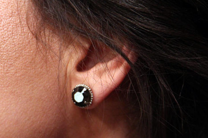 Earrings: