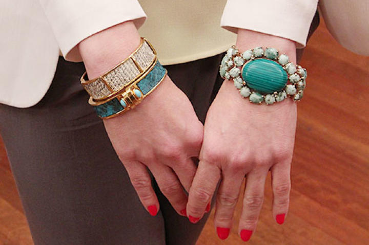 These chic bracelets and bangle amp up every simple, summer style.