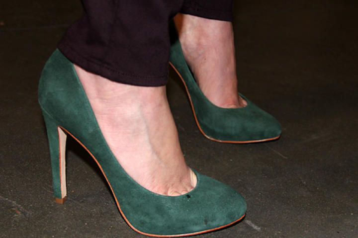 Green pumps by Dolce Vita/dolcevita.com