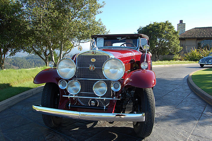 Caddy V16 at Tehema Party as seen on the Monterey Week 2007.