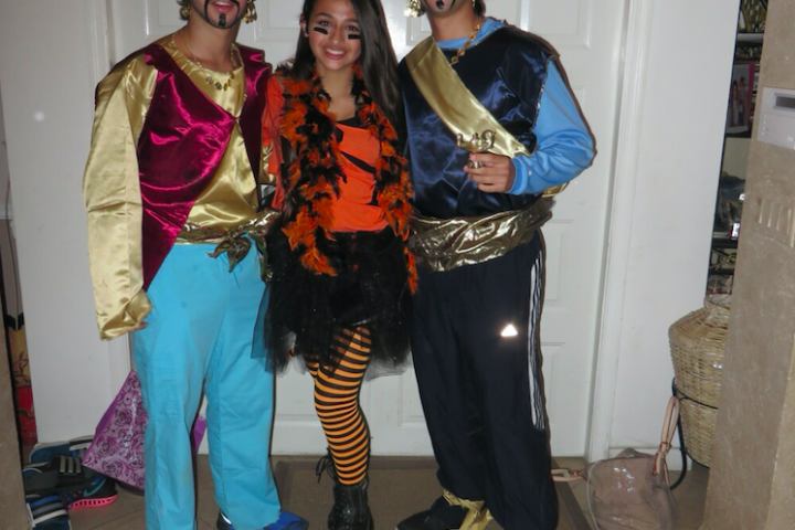 The Jennings on Halloween!